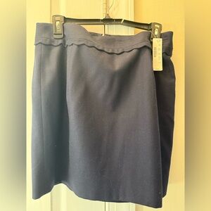 NWT J. Crew Classic Navy Pencil Skirt